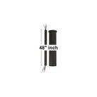 Visual Comfort Fan Collection - Minimalist Downrod - DRM48BZ - Canada Light Shop
