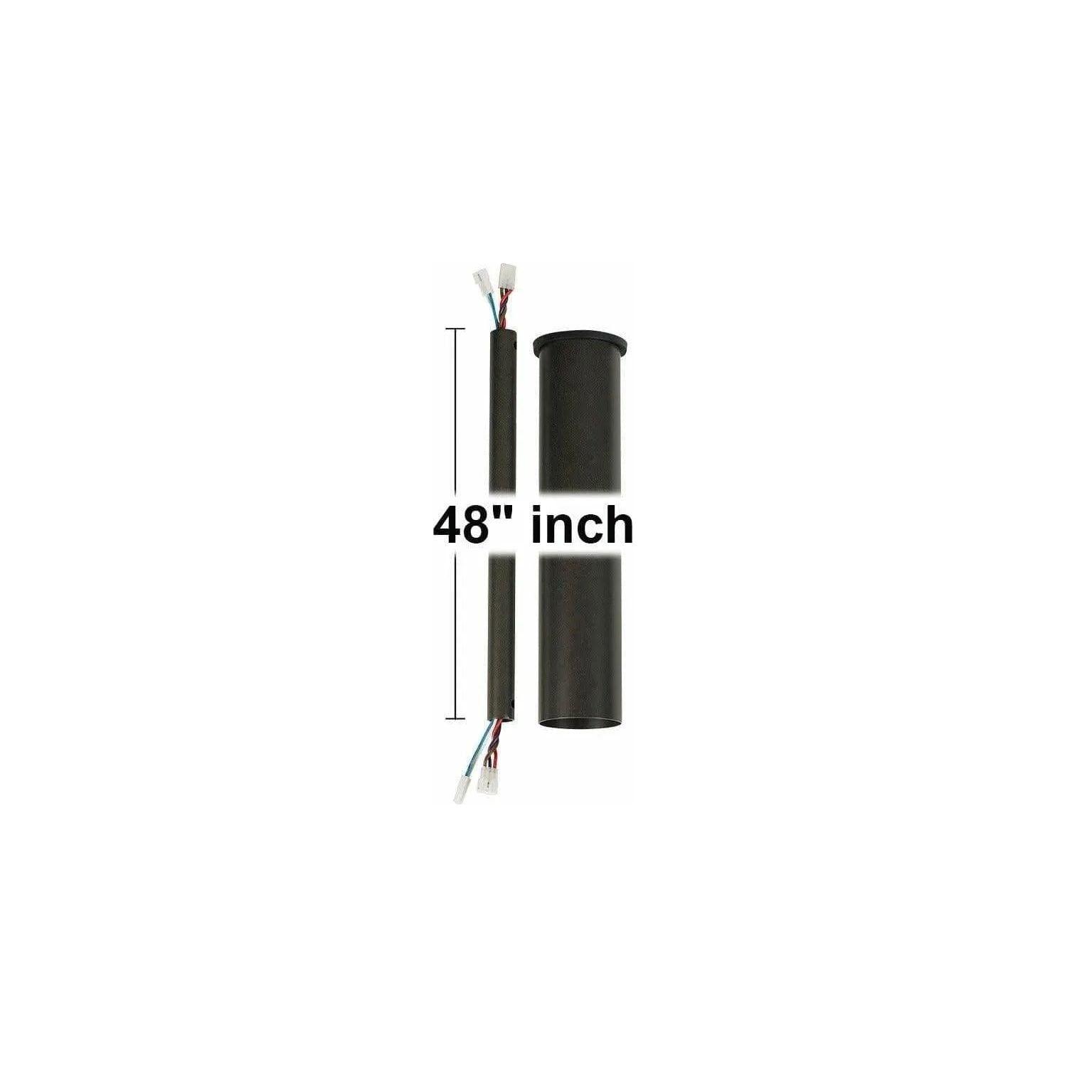 Visual Comfort Fan Collection - Minimalist Downrod - DRM48BZ - Canada Light Shop