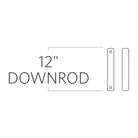 Visual Comfort Fan Collection - Monte Carlo Fan 12" Downrod - DR12DWZ - Canada Light Shop