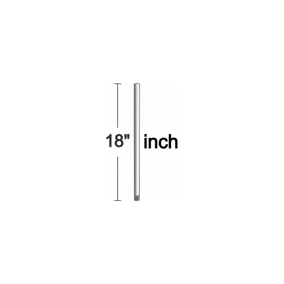 Visual Comfort Fan Collection - Monte Carlo Fan 18" Downrod - DR18OZ - Canada Light Shop