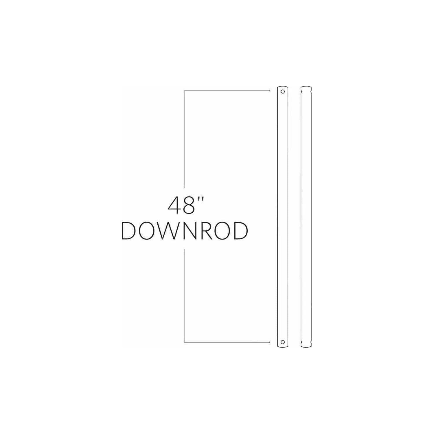 Visual Comfort Fan Collection - Monte Carlo Fan 48" Downrod - DR48WGR - Canada Light Shop