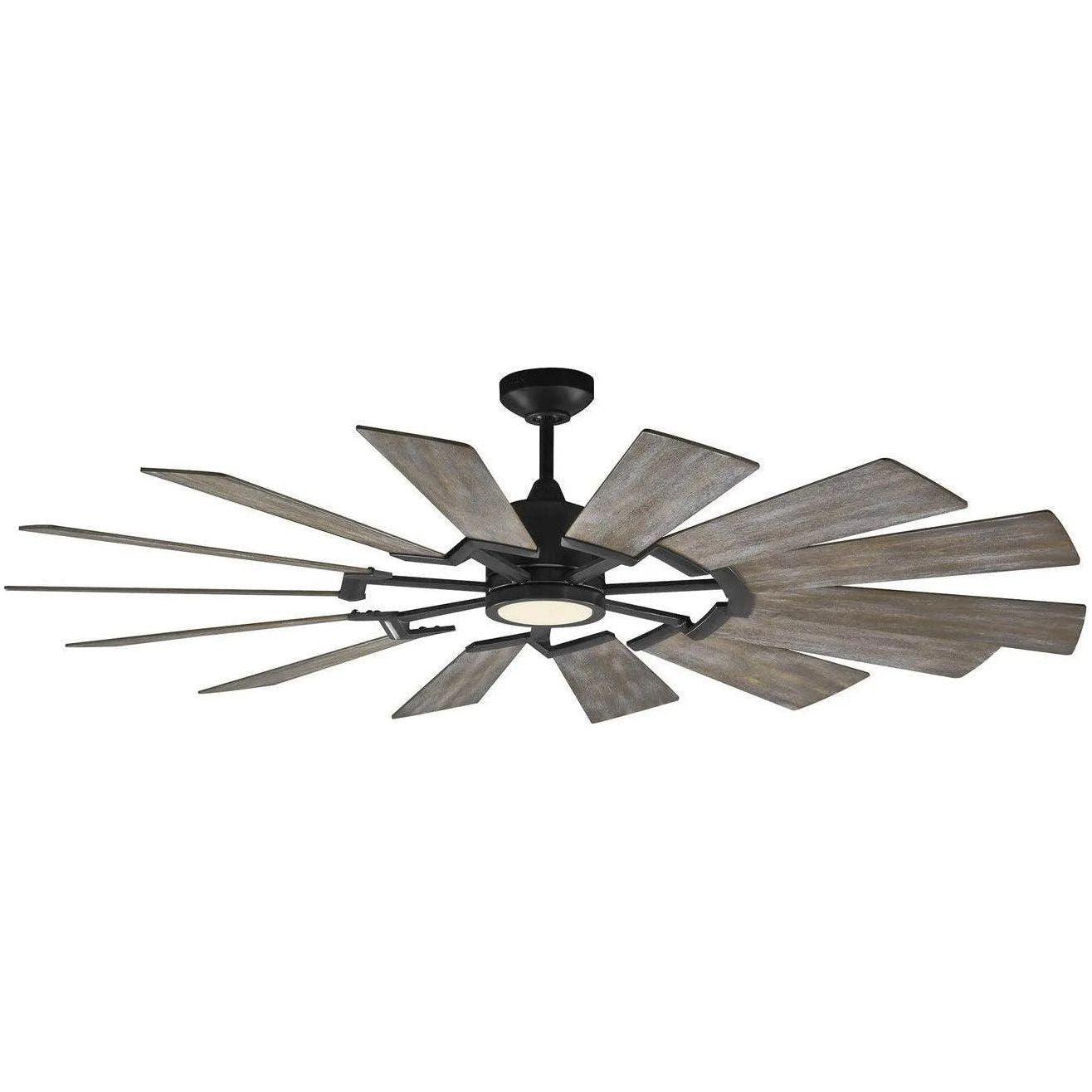 Visual Comfort Fan Collection - Prairie Ceiling Fan - 14PRR62AGPD - Canada Light Shop