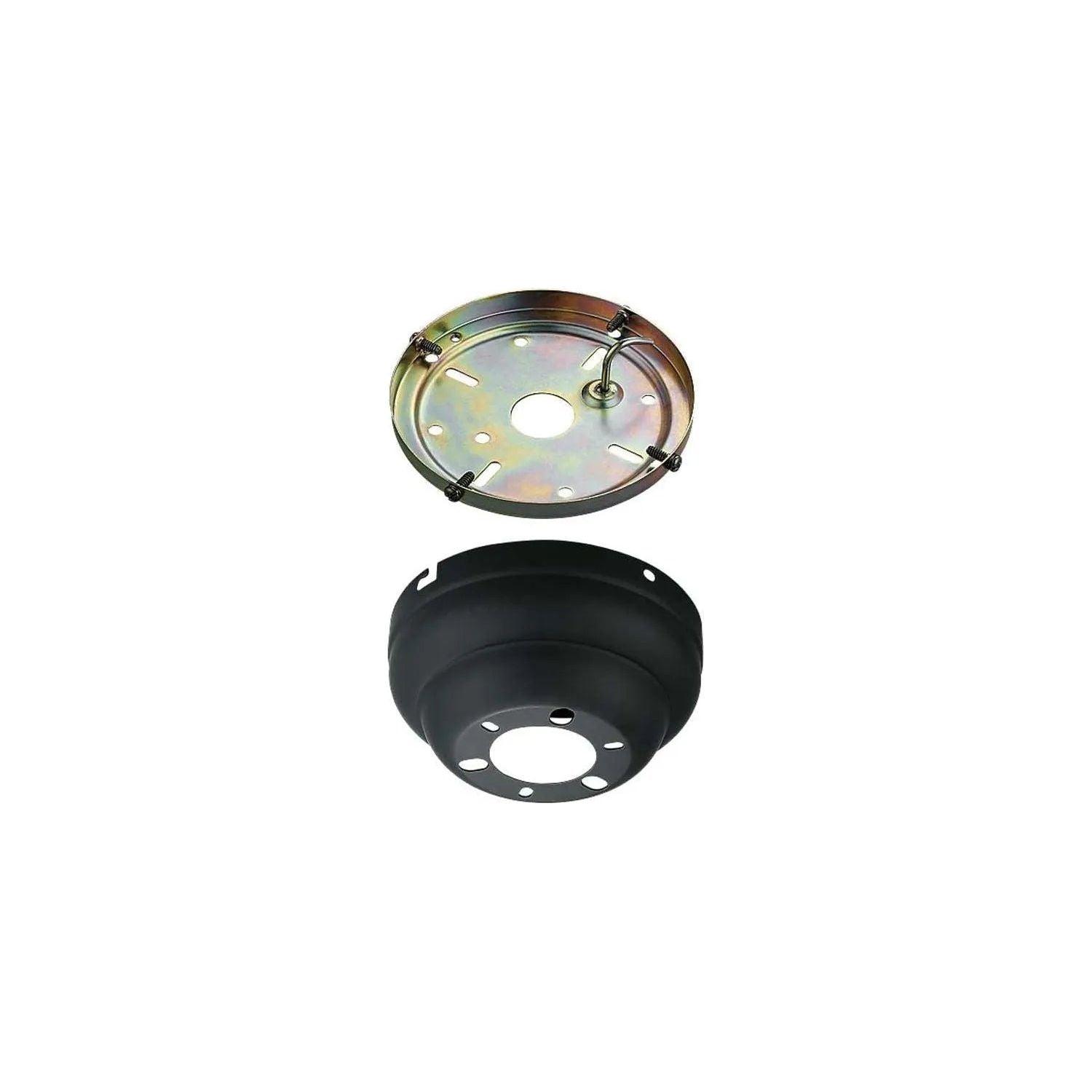 Visual Comfort Fan Collection - Universal Flush Mount Canopy Kit - MC90BK - Canada Light Shop
