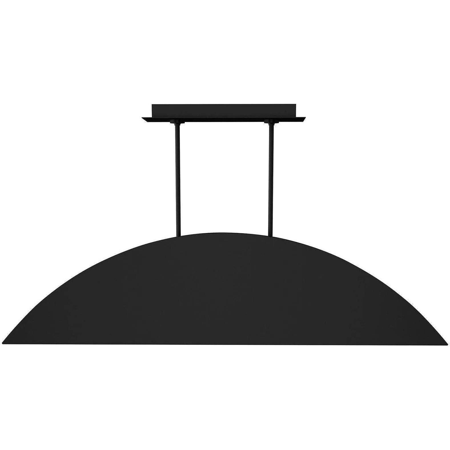 Visual Comfort Modern Collection - Bau LED Linear Suspension - 700LSBAU50B-LED930 - Canada Light Shop