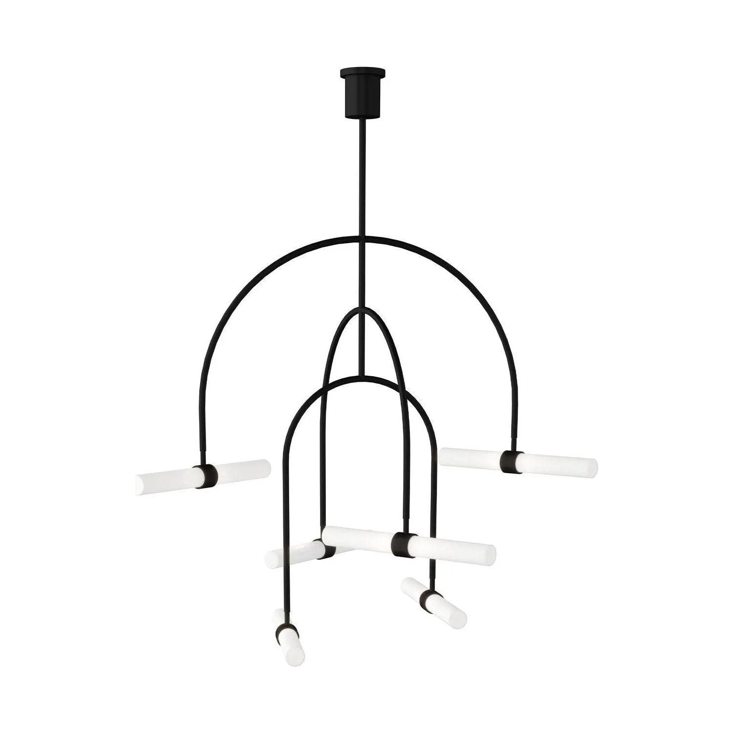 Visual Comfort Modern Collection - Calumn LED Chandelier - 700CLM6B-LED930 - Canada Light Shop