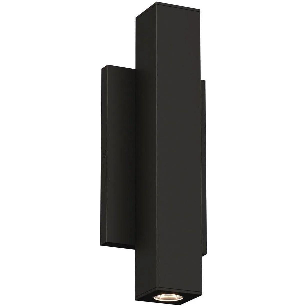 Visual Comfort Modern Collection - Chara Square LED Outdoor Wall Mount - 700OWCHAS93012BUDUNV - Canada Light Shop
