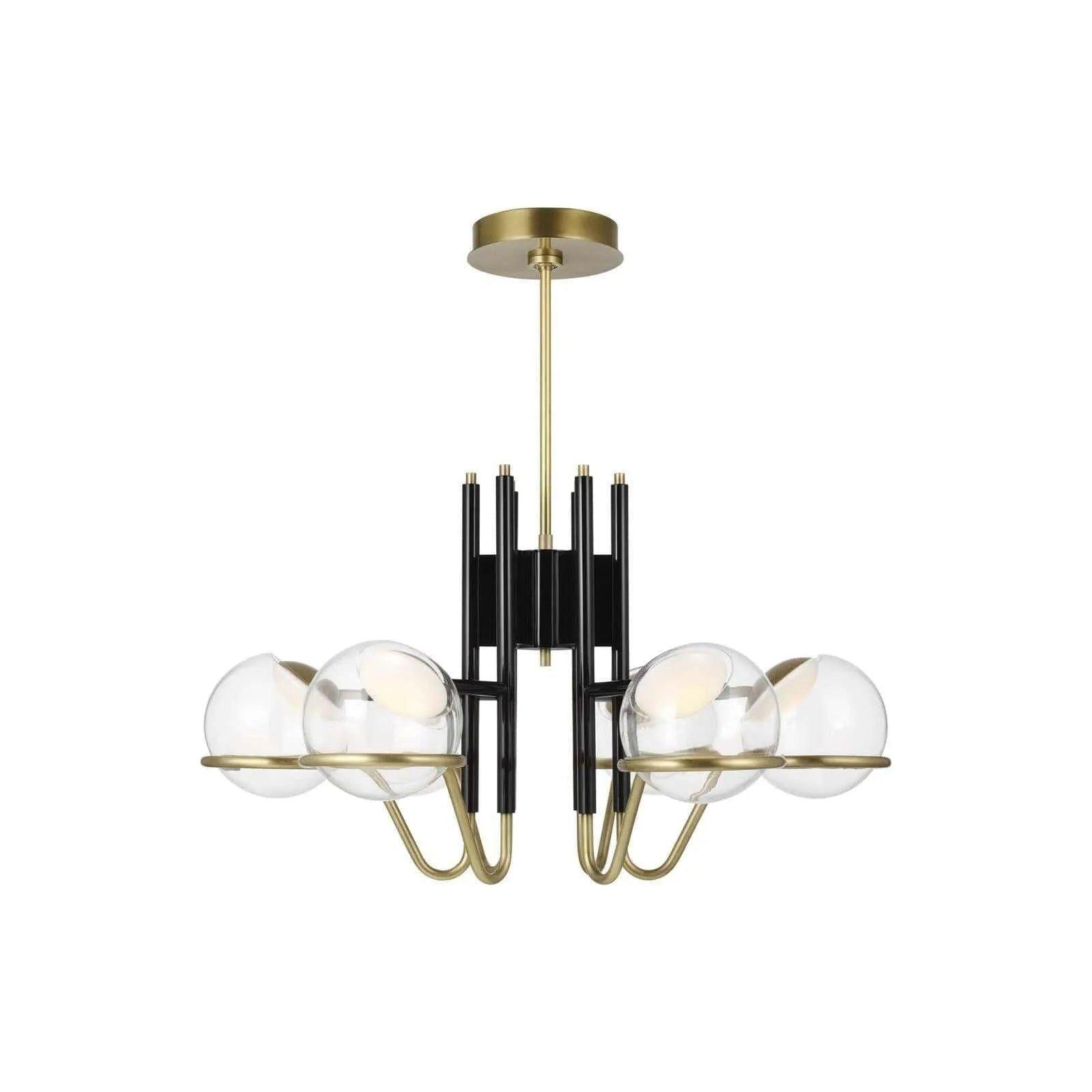 Visual Comfort Modern Collection - Crosby LED Chandelier - 700CRBY6BNB-LED927 - Canada Light Shop
