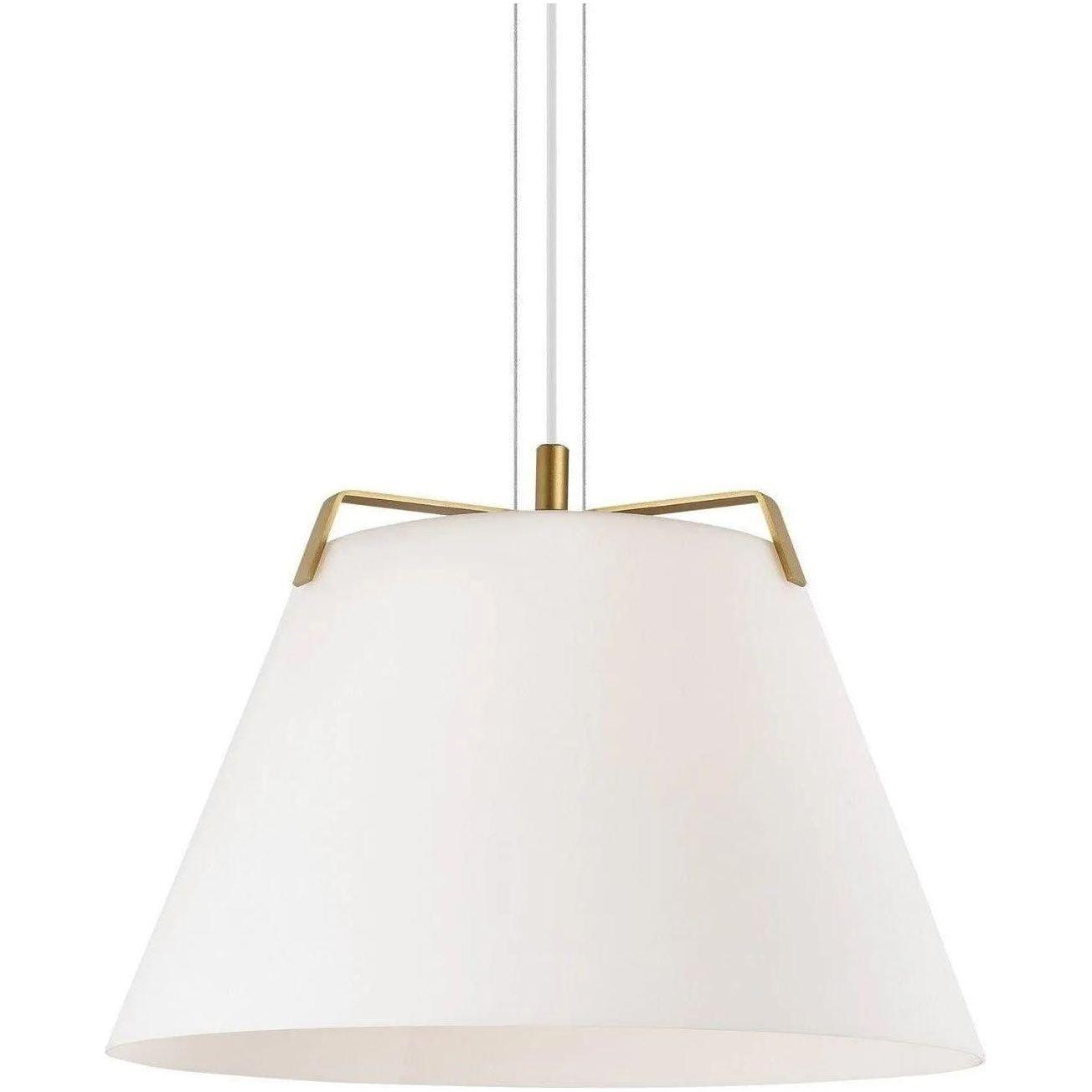 Visual Comfort Modern Collection - Devin Pendant - 700TDDEVPWGW - Canada Light Shop