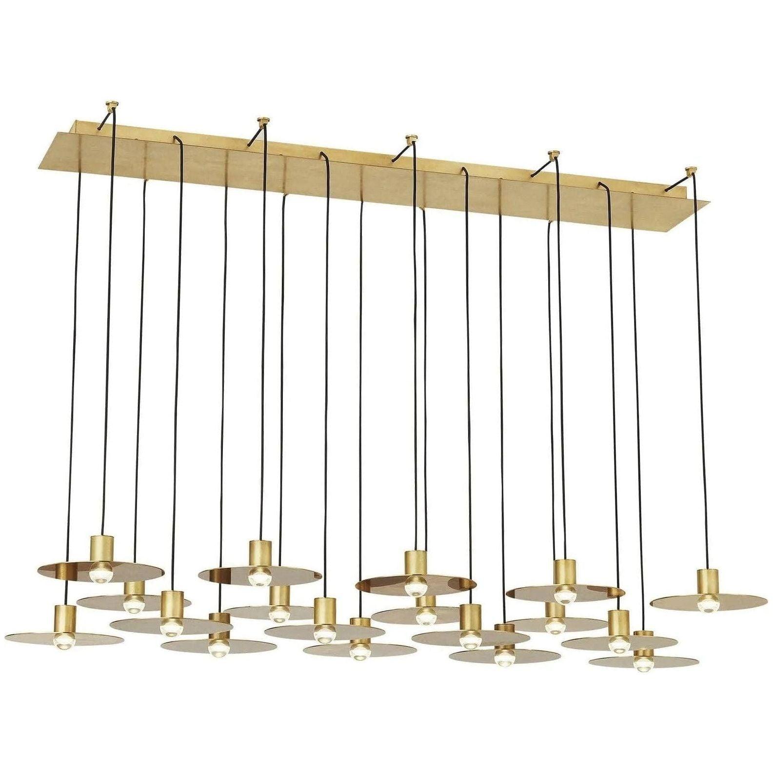 Visual Comfort Modern Collection - Eaves LED Chandelier - 700TRSPEVS18TNB-LED930120 - Canada Light Shop