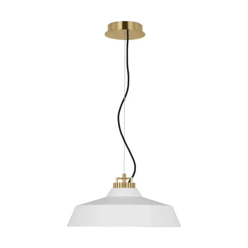 Visual Comfort Modern Collection - Forge Short Pendant - SLPD12827WNB - Canada Light Shop