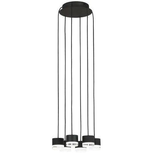 Visual Comfort Modern Collection - Gable LED Chandelier - 700TRSPGBL18TB-LED930120 - Canada Light Shop