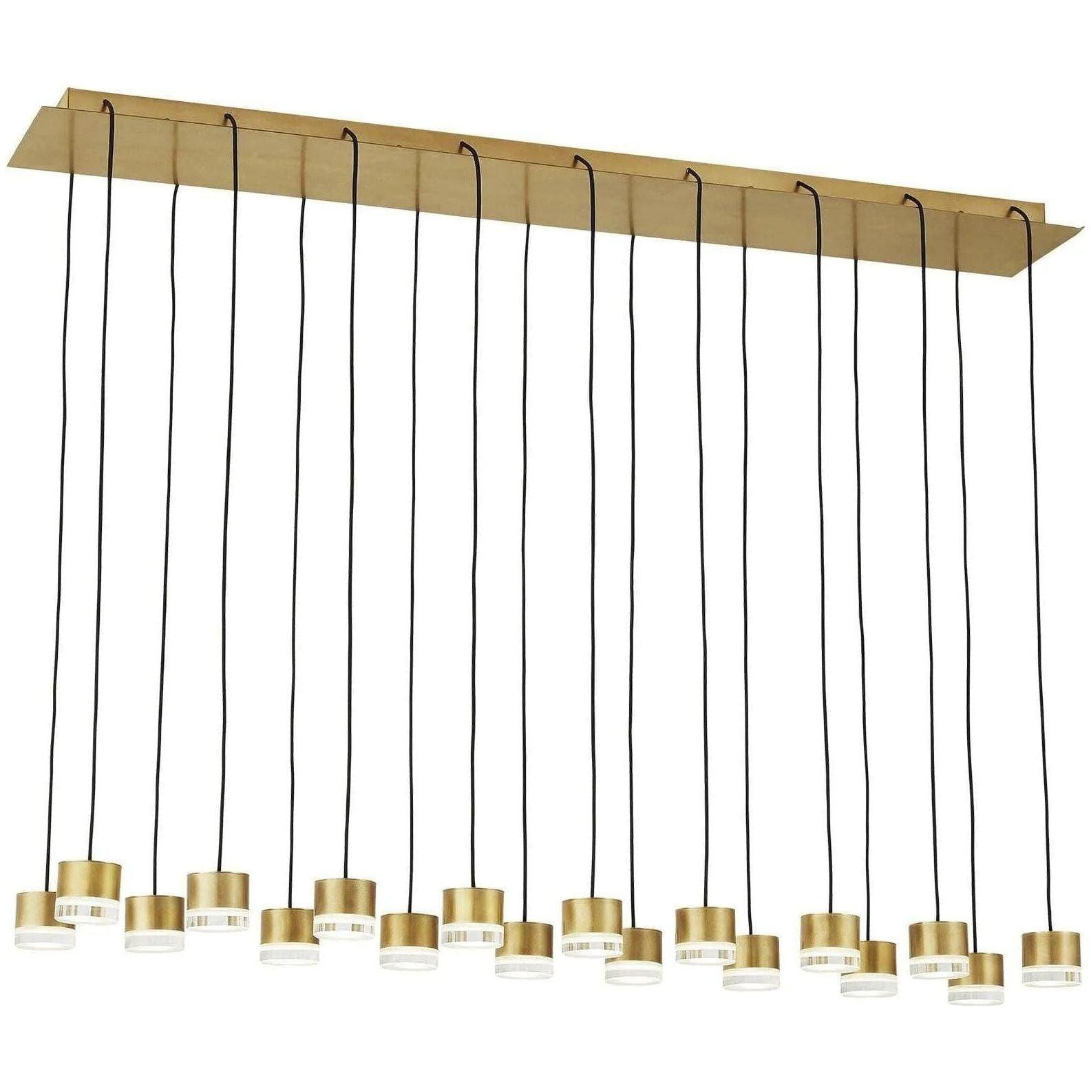 Visual Comfort Modern Collection - Gable LED Chandelier - 700TRSPGBL18TNB-LED930120 - Canada Light Shop