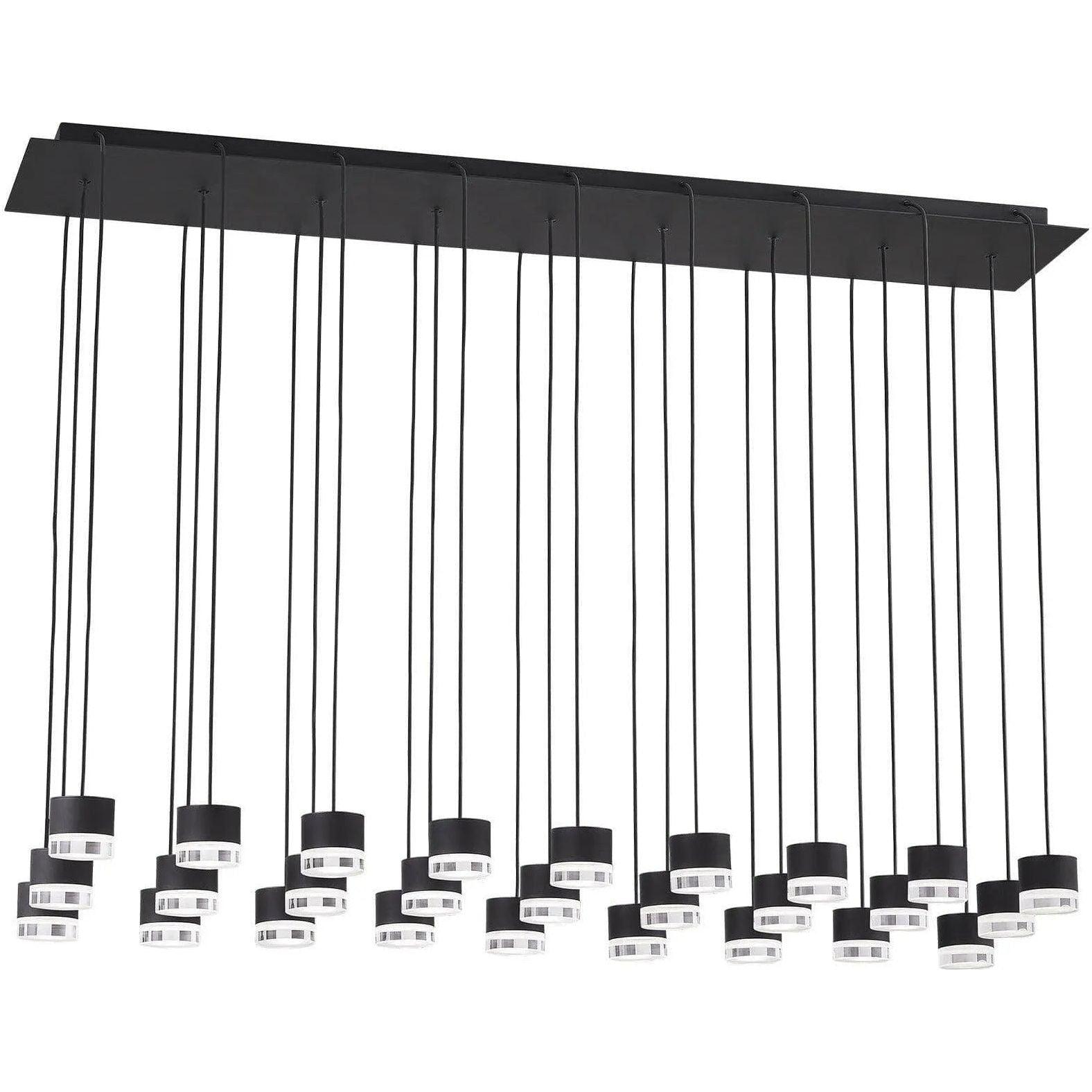 Visual Comfort Modern Collection - Gable LED Chandelier - 700TRSPGBL27TB-LED930120 - Canada Light Shop