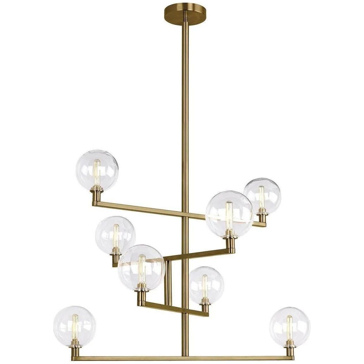 Visual Comfort Modern Collection - Gambit Chandelier - 700GMBCR-LED927 - Canada Light Shop
