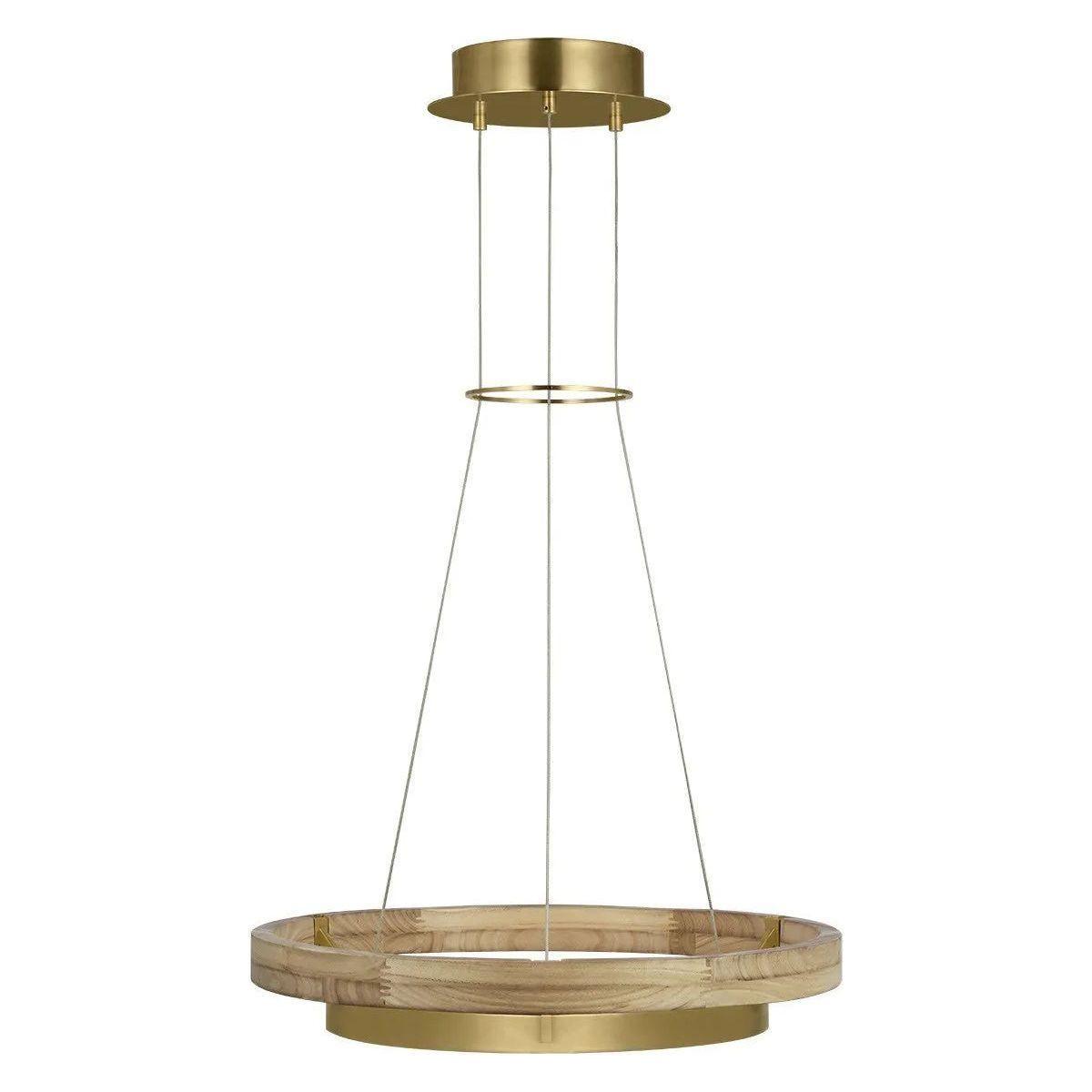 Visual Comfort Modern Collection - Grace LED Chandelier - 700GRC24HABNO-LED930 - Canada Light Shop
