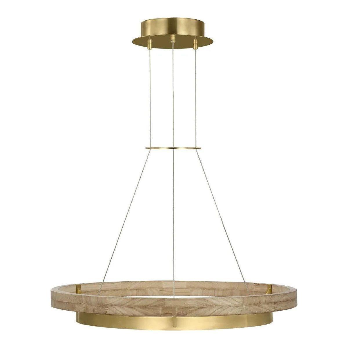 Visual Comfort Modern Collection - Grace LED Chandelier - 700GRC30HABNO-LED930 - Canada Light Shop