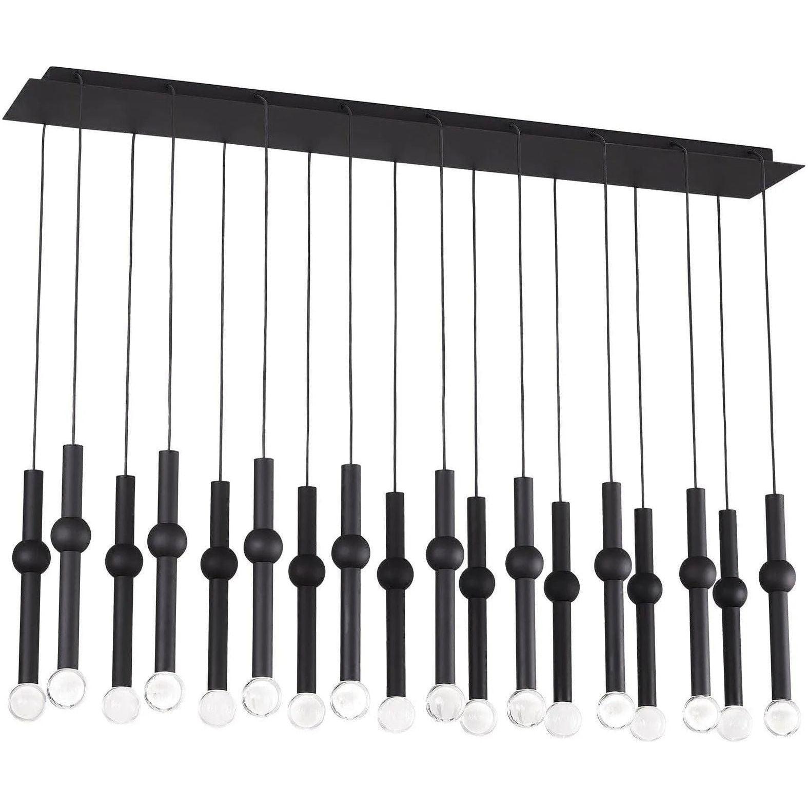Visual Comfort Modern Collection - Guyed LED Chandelier - 700TRSPGYD18TB-LED930120 - Canada Light Shop