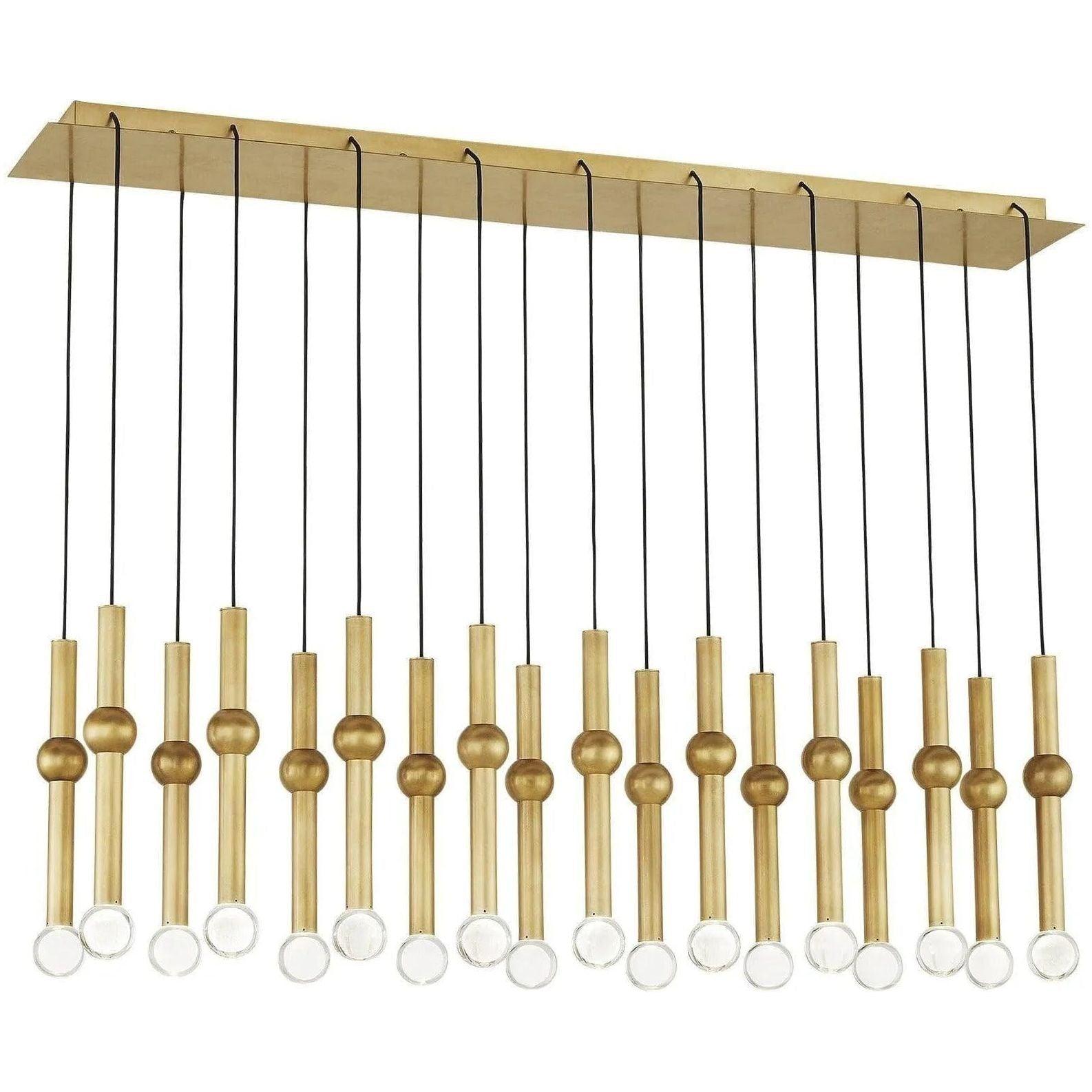 Visual Comfort Modern Collection - Guyed LED Chandelier - 700TRSPGYD18TNB-LED930120 - Canada Light Shop