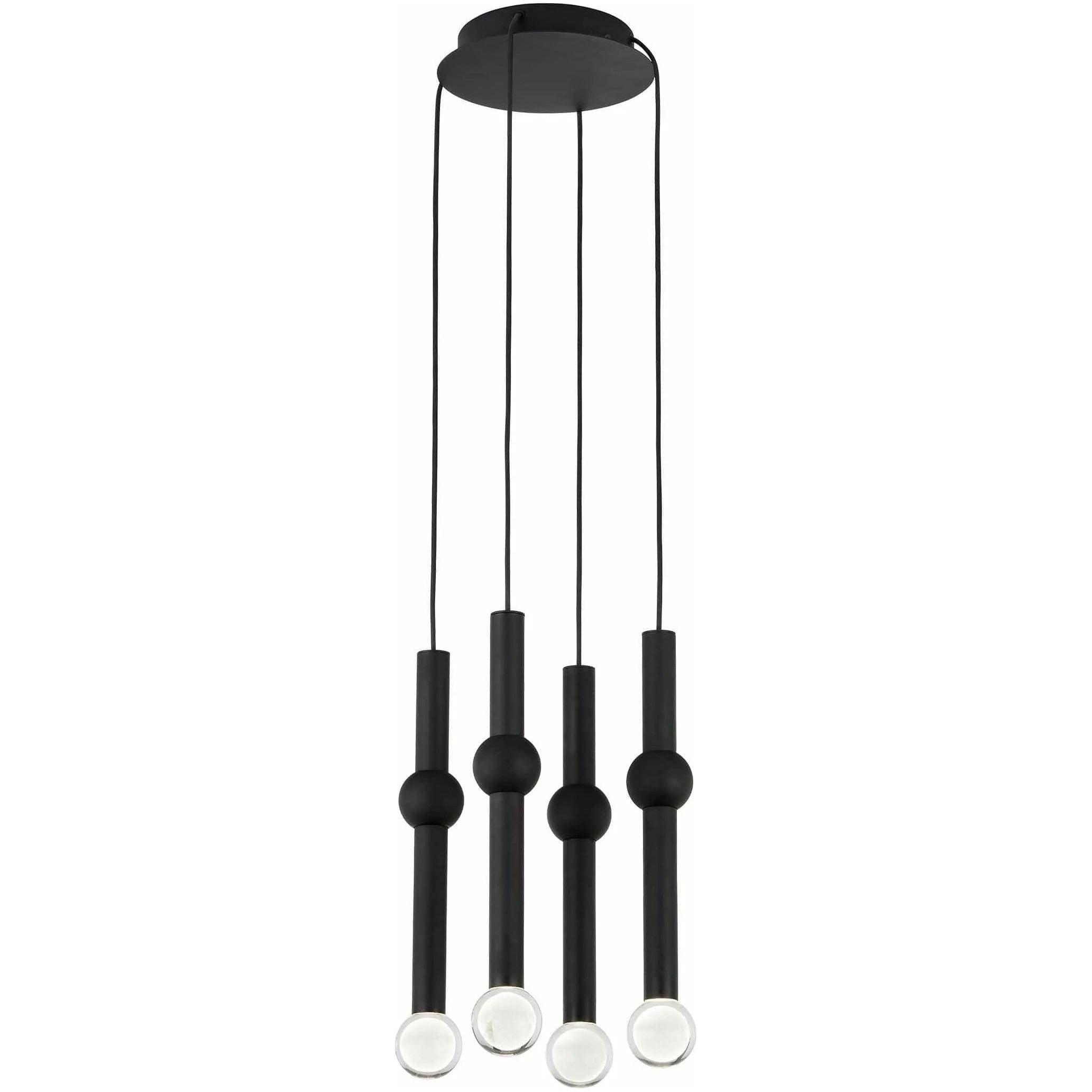 Visual Comfort Modern Collection - Guyed LED Chandelier - 700TRSPGYD4RB-LED930 - Canada Light Shop