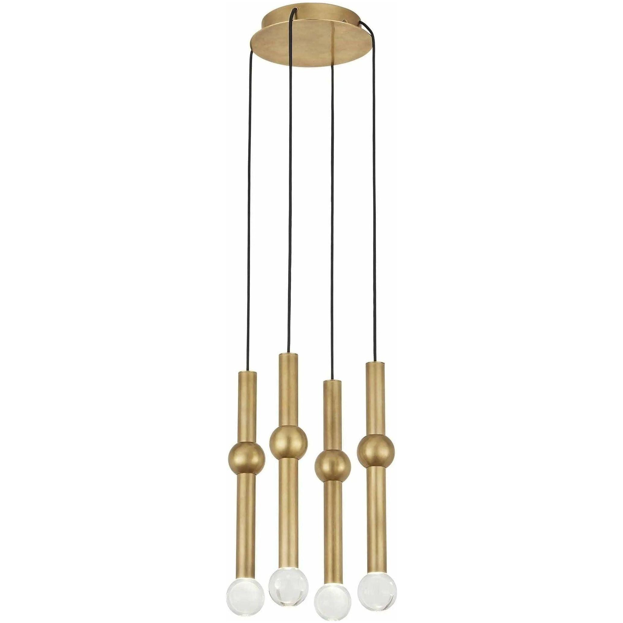 Visual Comfort Modern Collection - Guyed LED Chandelier - 700TRSPGYD4RNB-LED930 - Canada Light Shop