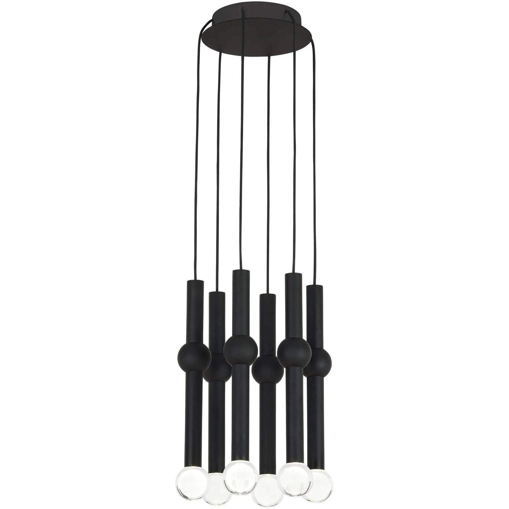Visual Comfort Modern Collection - Guyed LED Chandelier - 700TRSPGYD6RB-LED930 - Canada Light Shop