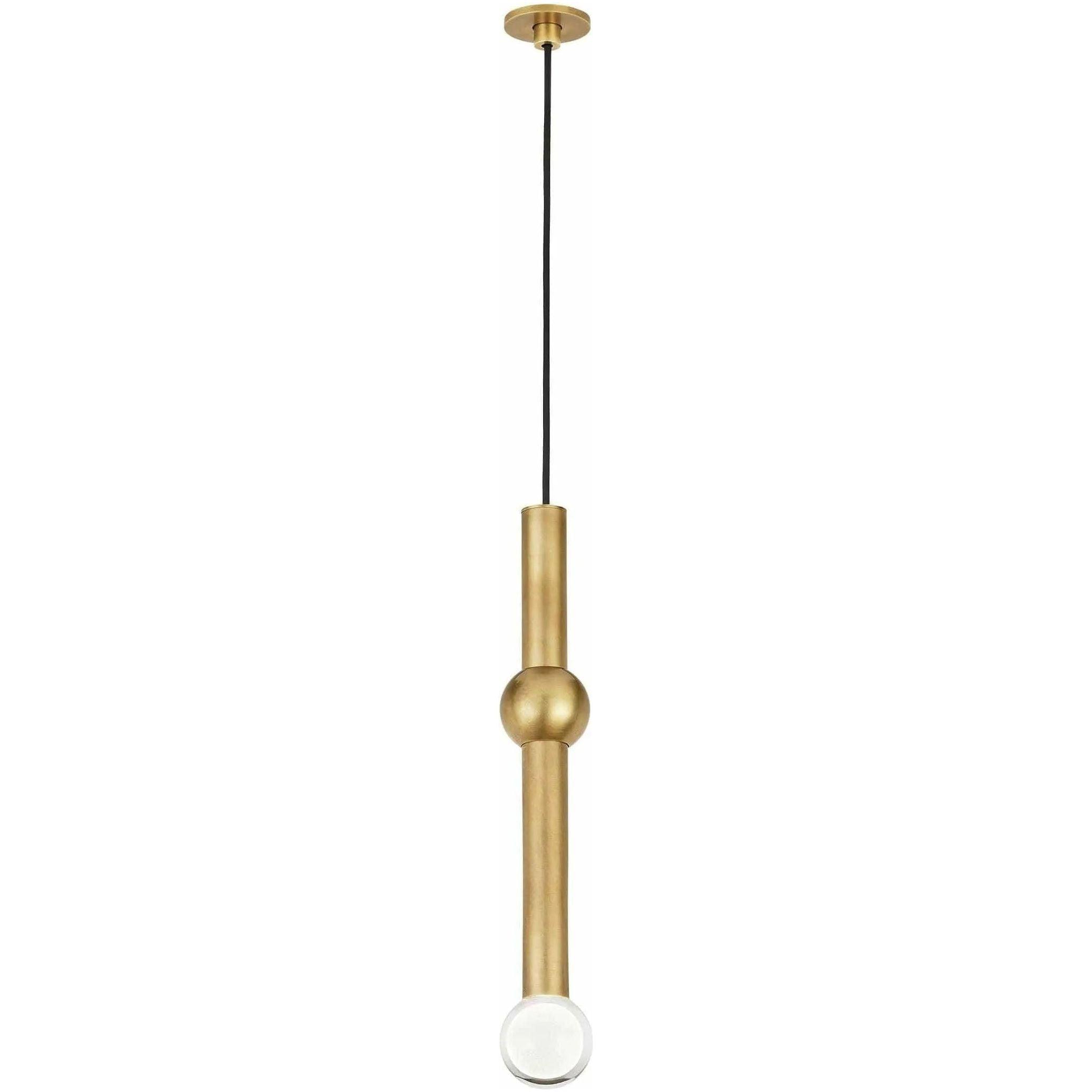 Visual Comfort Modern Collection - Guyed LED Pendant - 700TRSPAGYD1PNB-LED930 - Canada Light Shop