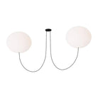 Visual Comfort Modern Collection - Helium LED 2 Light Chandelier - PBCH37027OPB - Canada Light Shop