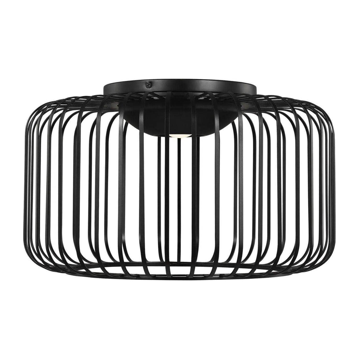 Visual Comfort Modern Collection - Kai LED Flush Mount - 700FMKAI15B-LED930 - Canada Light Shop