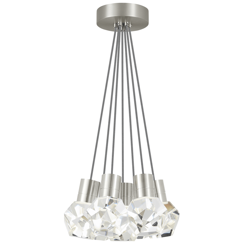 Visual Comfort Modern Collection - Kira 7 LED Multi-Light Pendant - 700TDKIRAP7IS-LED922 - Canada Light Shop
