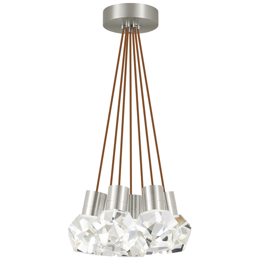 Visual Comfort Modern Collection - Kira 7 LED Multi-Light Pendant - 700TDKIRAP7PS-LED922 - Canada Light Shop