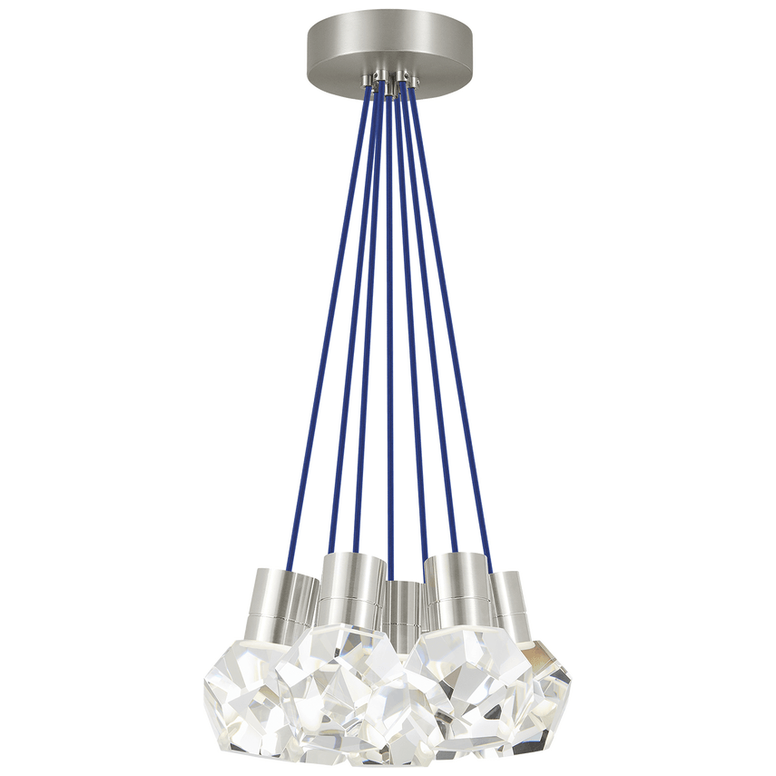 Visual Comfort Modern Collection - Kira 7 LED Multi-Light Pendant - 700TDKIRAP7US-LED922 - Canada Light Shop