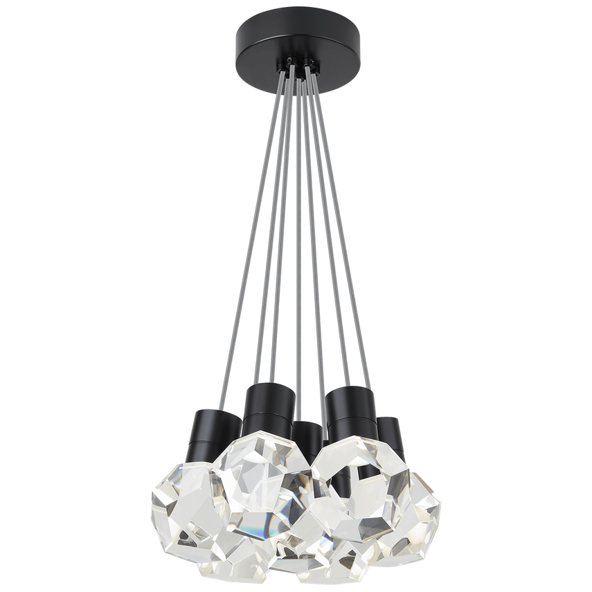 Visual Comfort Modern Collection - Kira 7 LED Multi-Light Pendant - 700TDKIRAP7YB-LED922 - Canada Light Shop