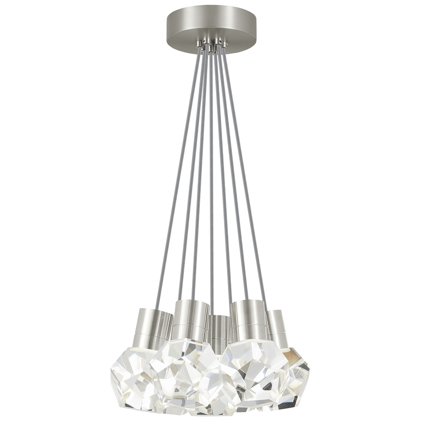 Visual Comfort Modern Collection - Kira 7 LED Multi-Light Pendant - 700TDKIRAP7YS-LED922 - Canada Light Shop