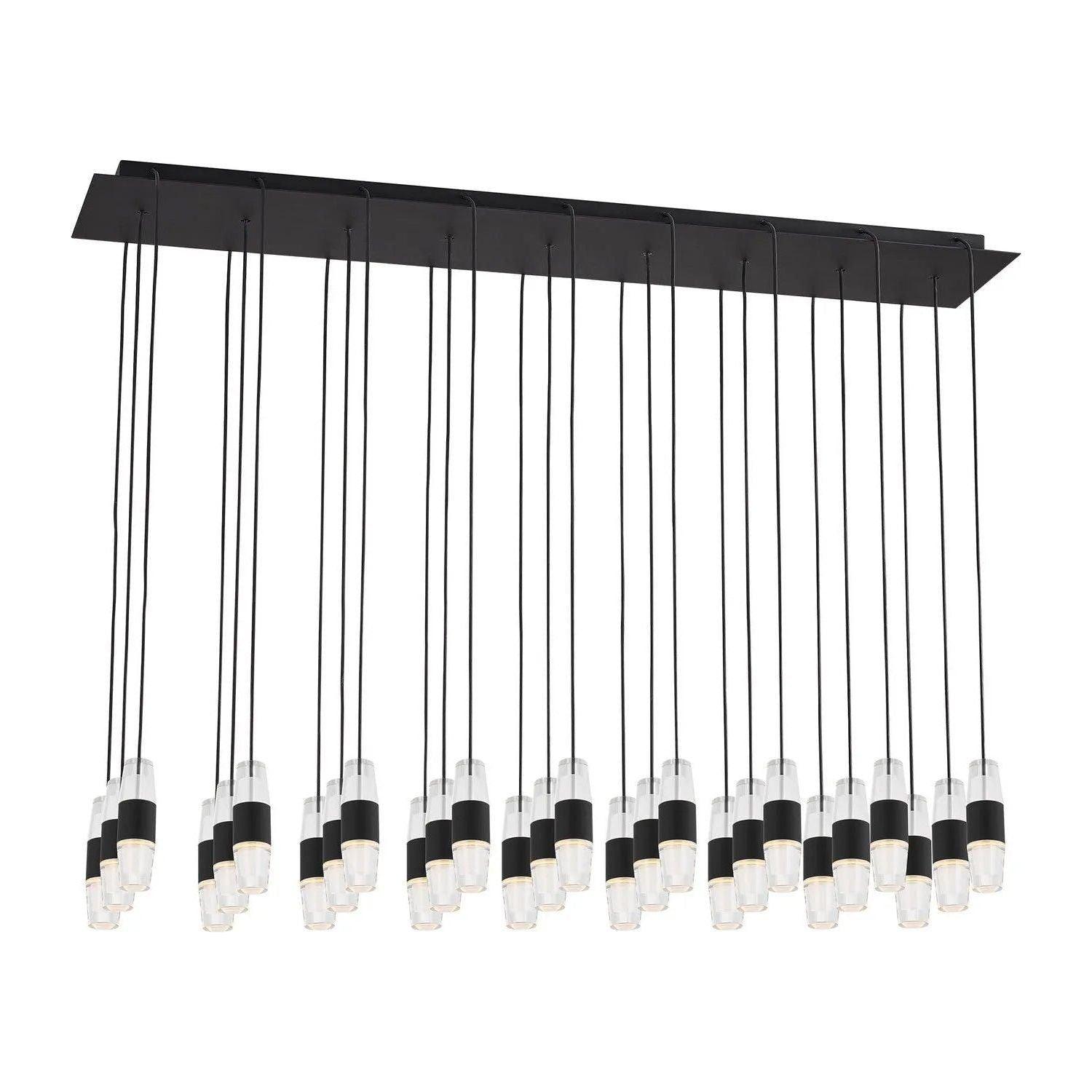 Visual Comfort Modern Collection - Lassell LED Short Linear Pendant - SLCH38727B-277 - Canada Light Shop