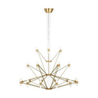Visual Comfort Modern Collection - Lassell LED Tall Tier Chandelier - SLCH24627NB - Canada Light Shop