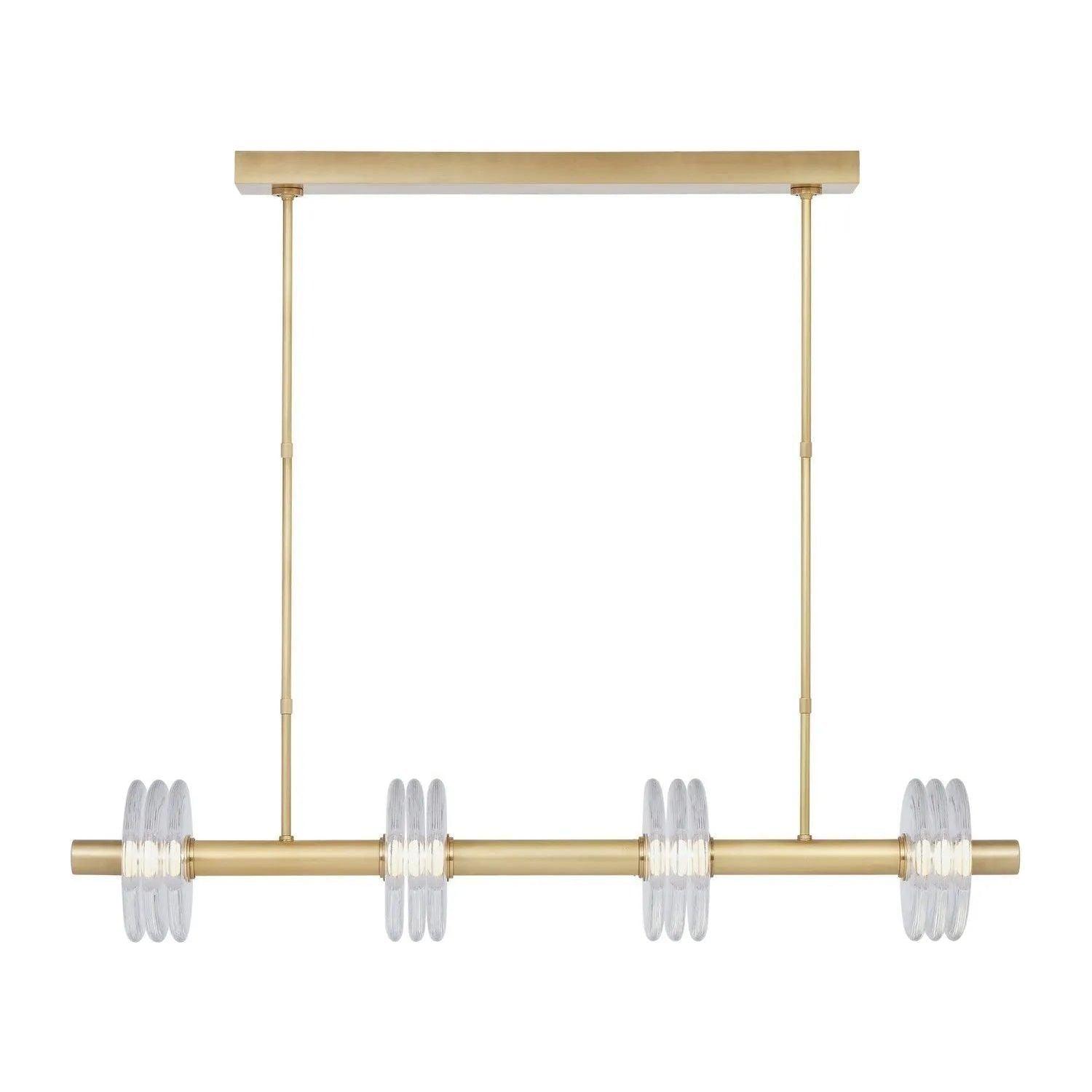 Visual Comfort Modern Collection - Laurel LED Linear Chandelier - KWLS20927CNB - Canada Light Shop