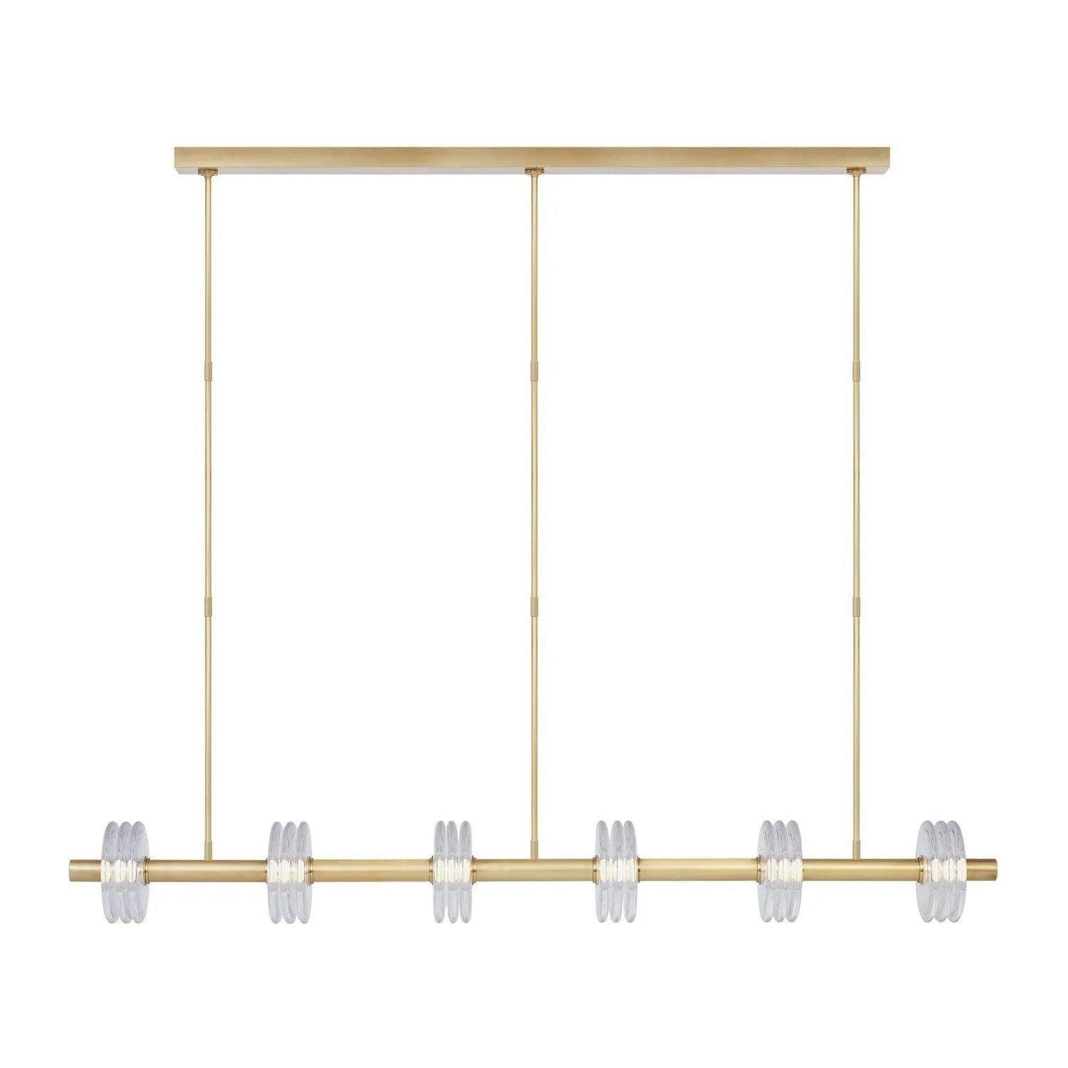 Visual Comfort Modern Collection - Laurel LED Linear Chandelier - KWLS30327CNB - Canada Light Shop