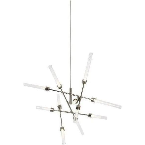 Visual Comfort Modern Collection - Linger Abstract LED Chandelier - 700LNG12AN-LED930 - Canada Light Shop