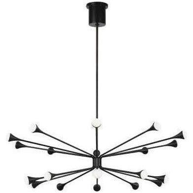 Visual Comfort Modern Collection - Lody LED Chandelier - 700LDY20B-LED930 - Canada Light Shop