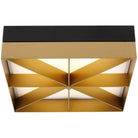 Visual Comfort Modern Collection - Loom LED Flush Mount - 700FMLMOBG-LED930 - Canada Light Shop