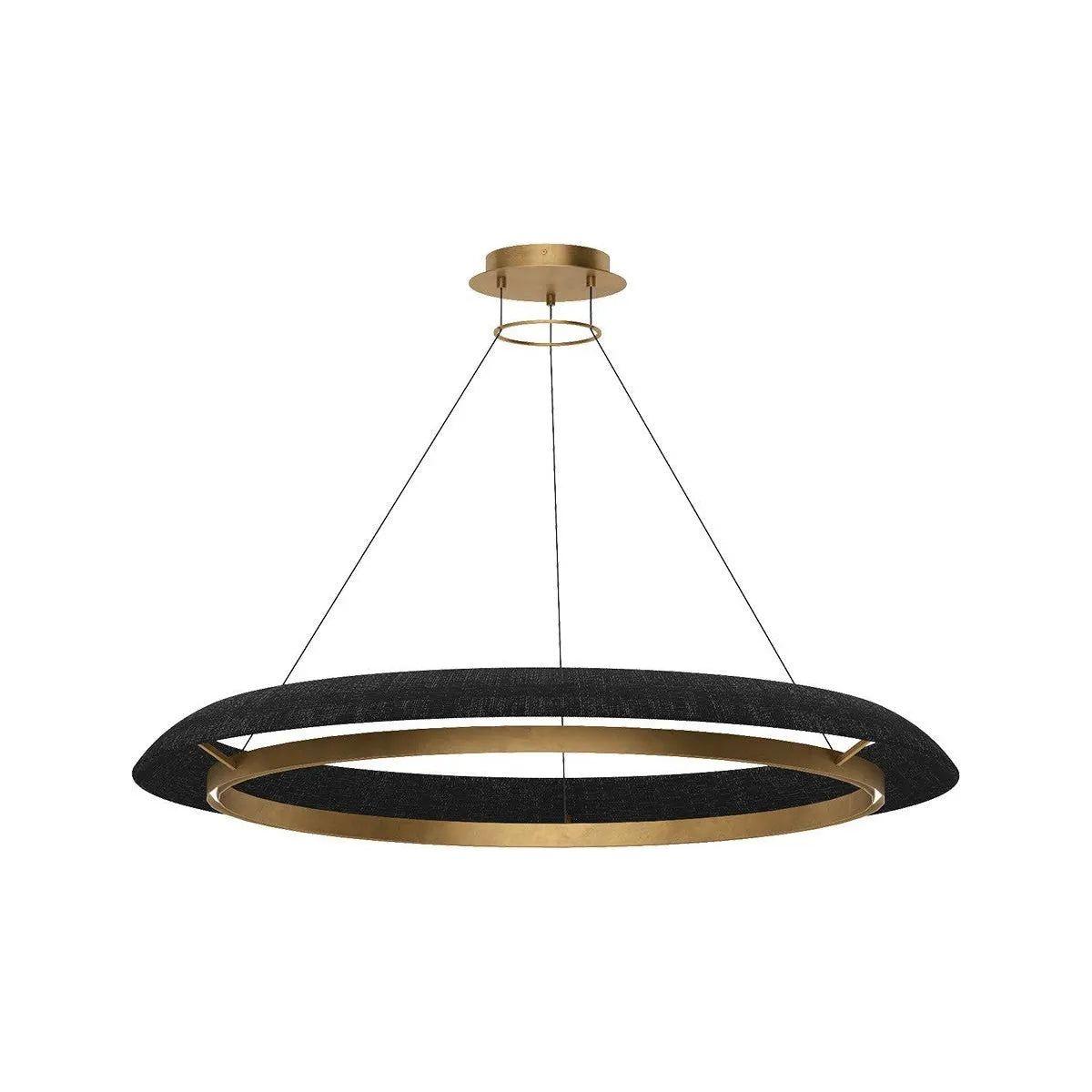 Visual Comfort Modern Collection - Noa LED Chandelier - SLCH55727WBKHAB - Canada Light Shop