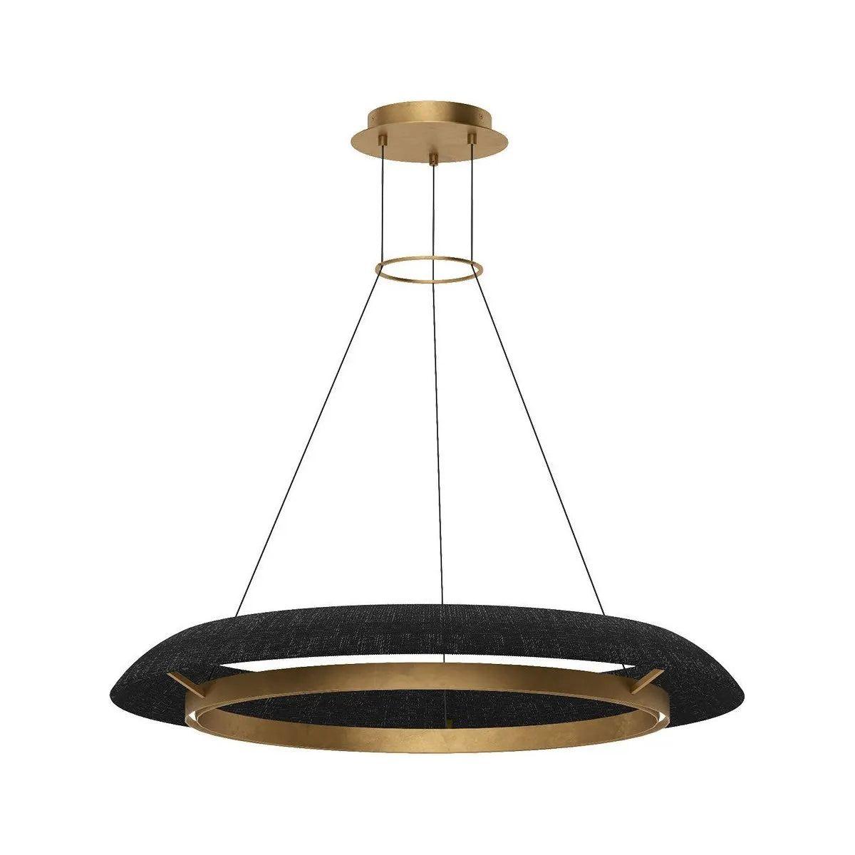Visual Comfort Modern Collection - Noa LED Chandelier - SLCH55827WBKHAB - Canada Light Shop