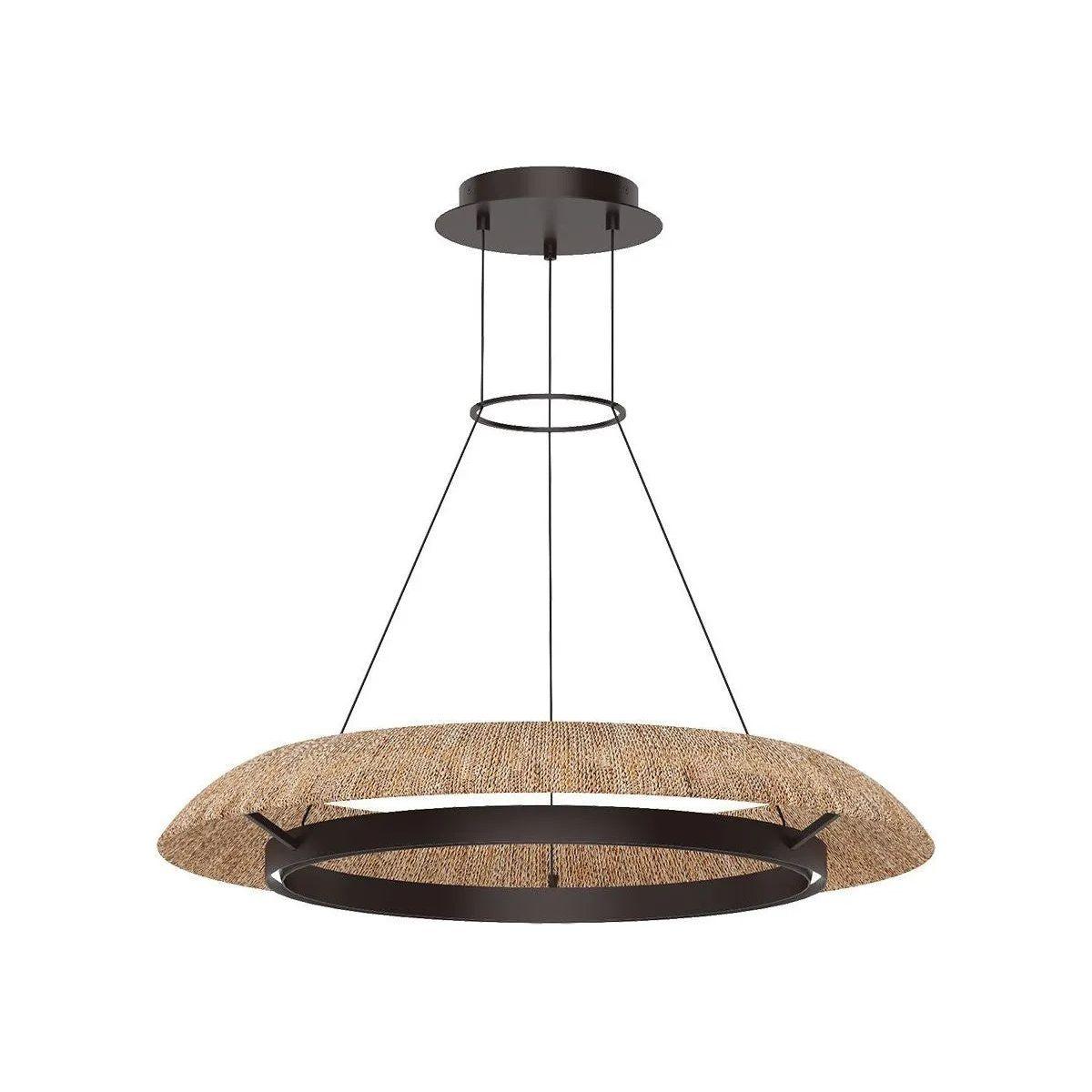 Visual Comfort Modern Collection - Noa LED Chandelier - SLCH55927NTBZ - Canada Light Shop