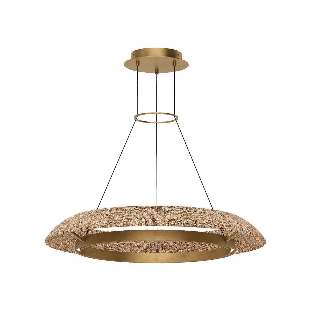Visual Comfort Modern Collection - Noa LED Chandelier - SLCH55927NTHAB - Canada Light Shop