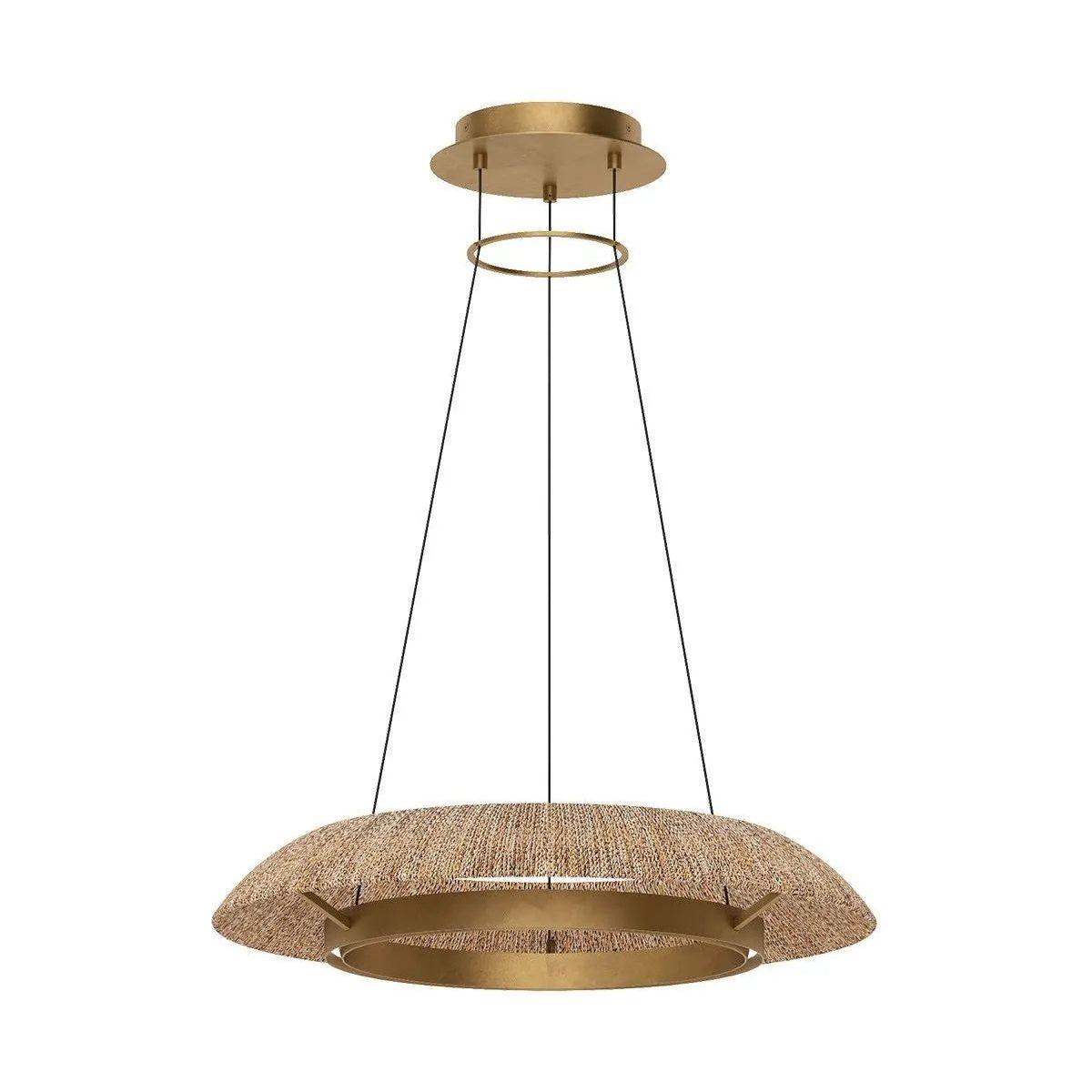 Visual Comfort Modern Collection - Noa LED Chandelier - SLCH56027NTHAB - Canada Light Shop