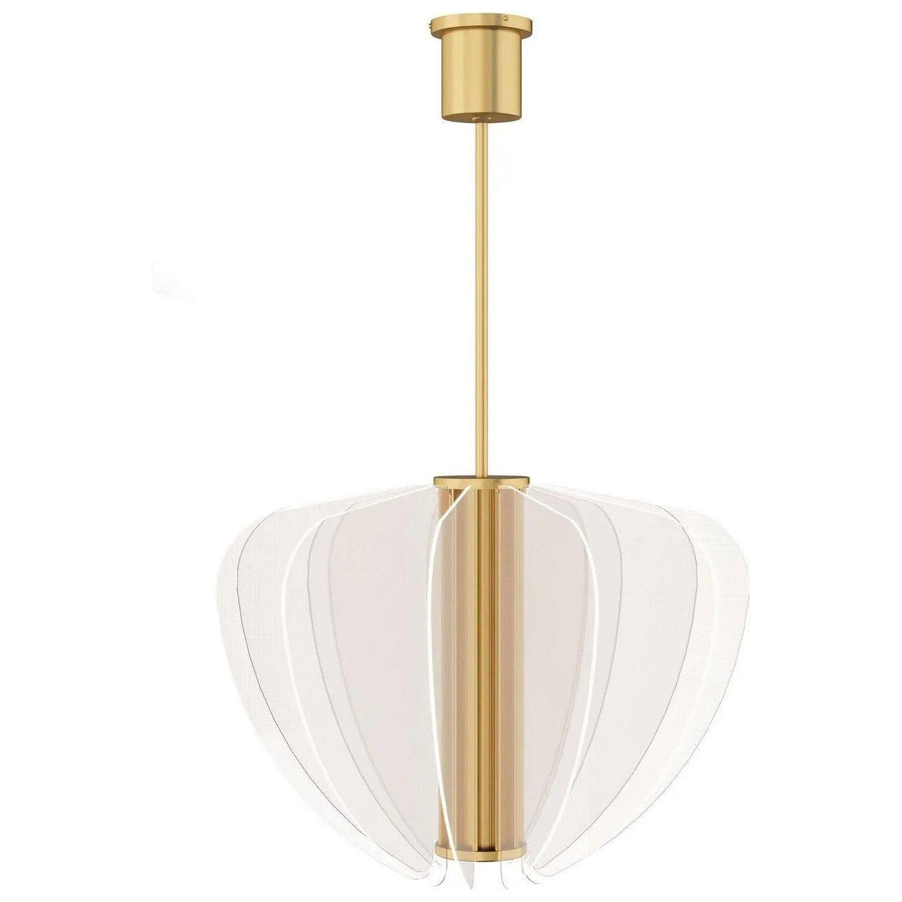 Visual Comfort Modern Collection - Nyra LED Chandelier - 700NYR28BR-LED930 - Canada Light Shop