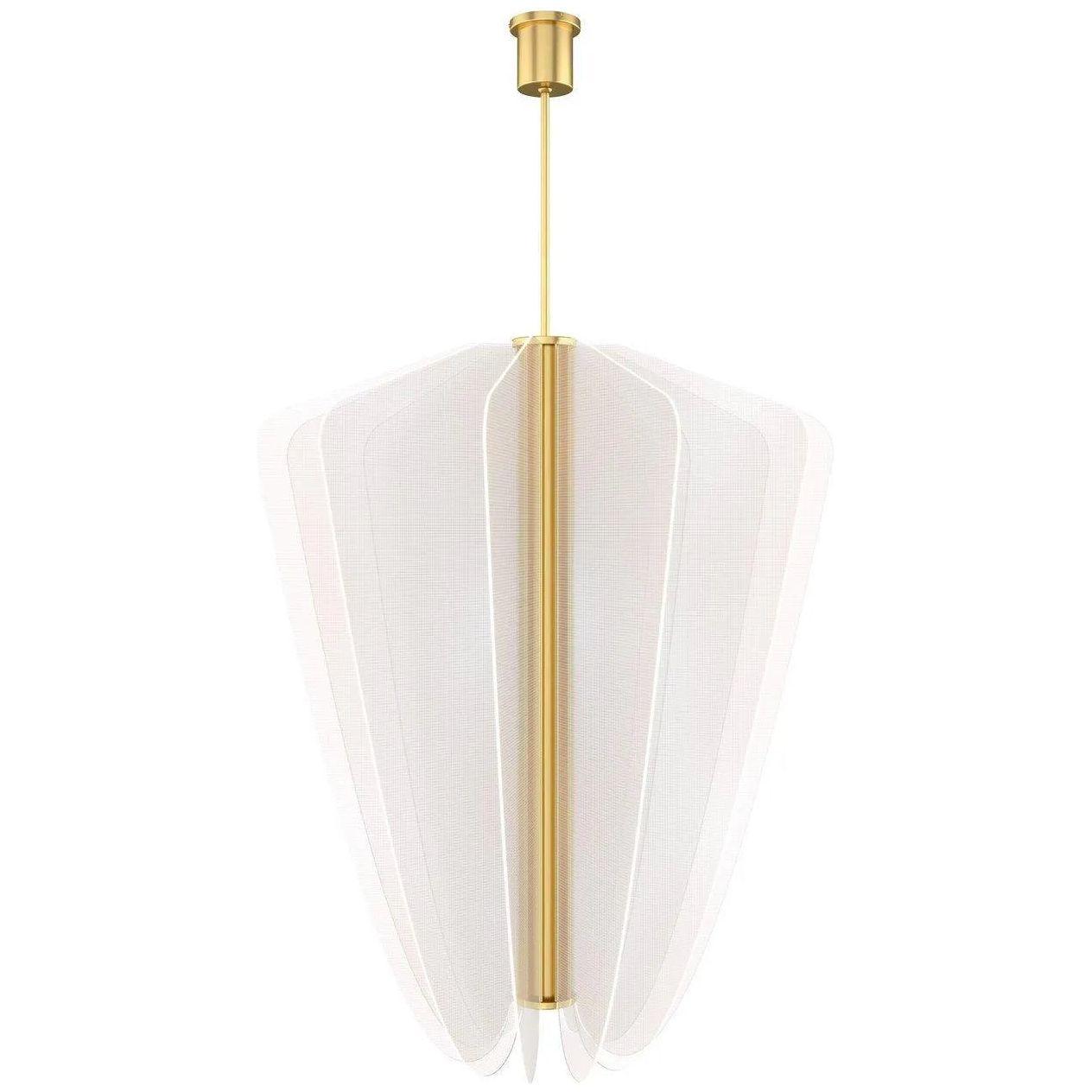 Visual Comfort Modern Collection - Nyra LED Chandelier - 700NYR42BR-LED930 - Canada Light Shop