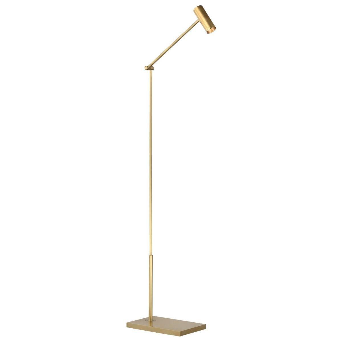 Visual Comfort Modern Collection - Ponte LED Floor Lamp - SLFL57230HAB - Canada Light Shop