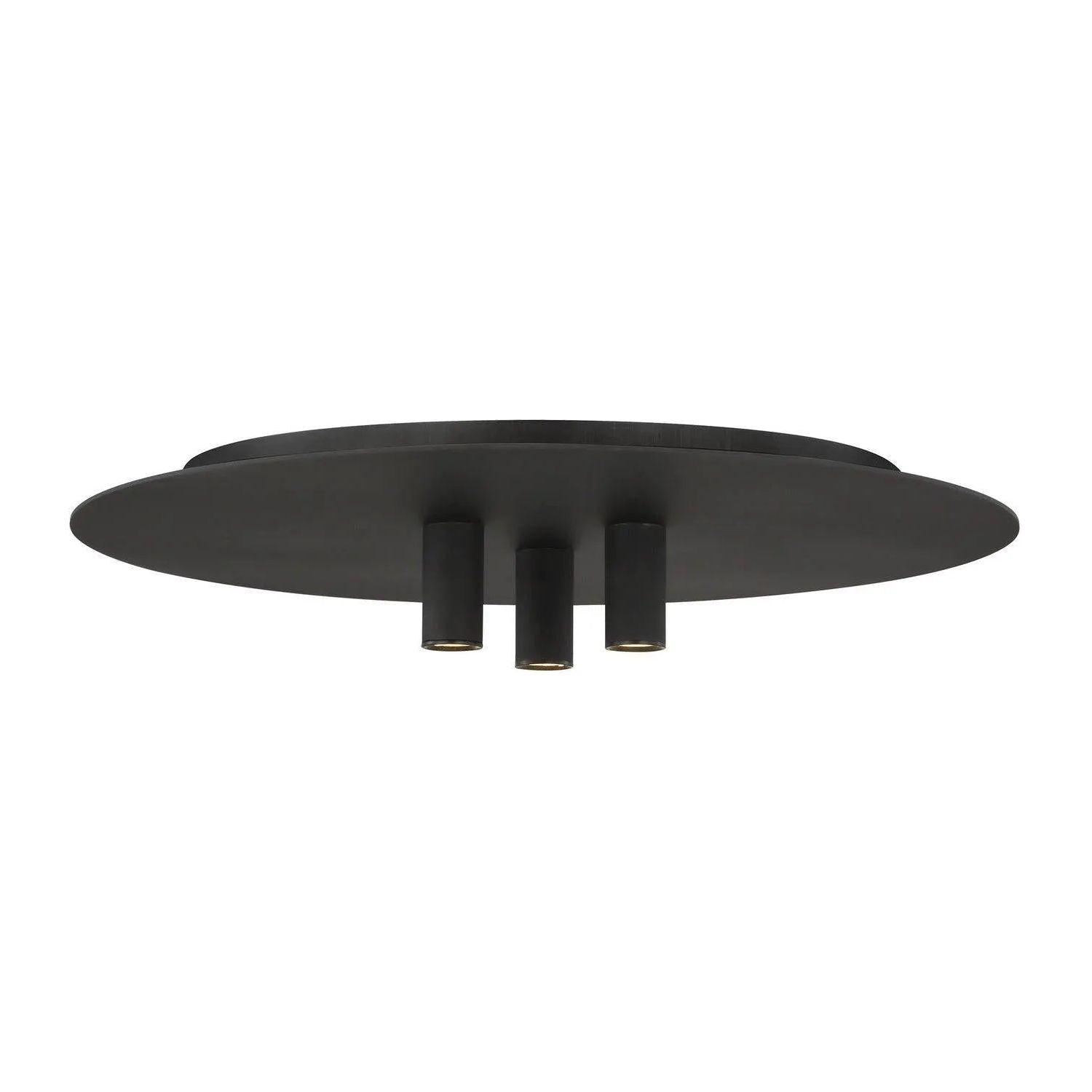 Visual Comfort Modern Collection - Ponte LED Flush Mount - 700FMPNT16B-LED930-277 - Canada Light Shop