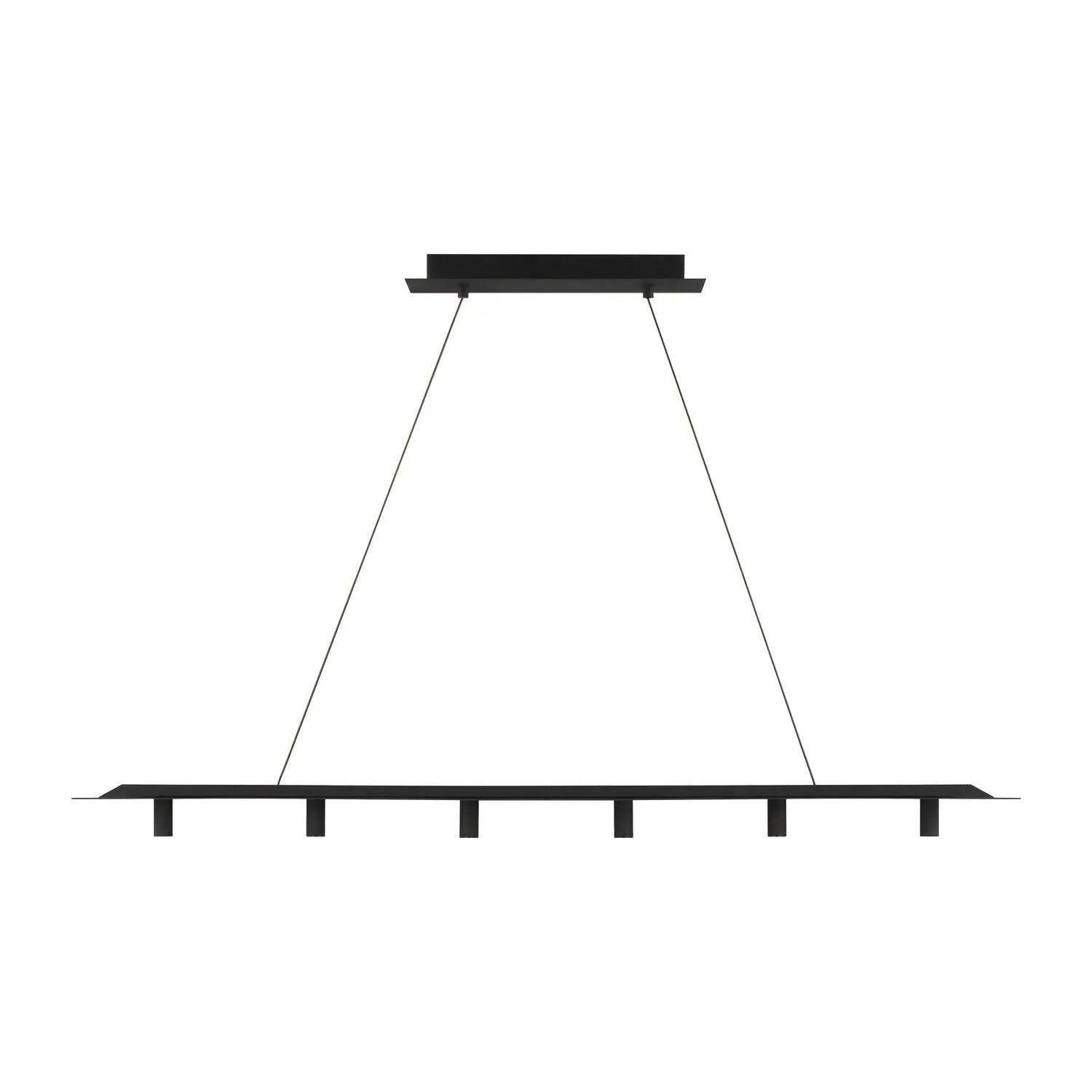 Visual Comfort Modern Collection - Ponte LED Linear Suspension - 700LSPNT50B-LED930-277 - Canada Light Shop